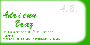 adrienn braz business card